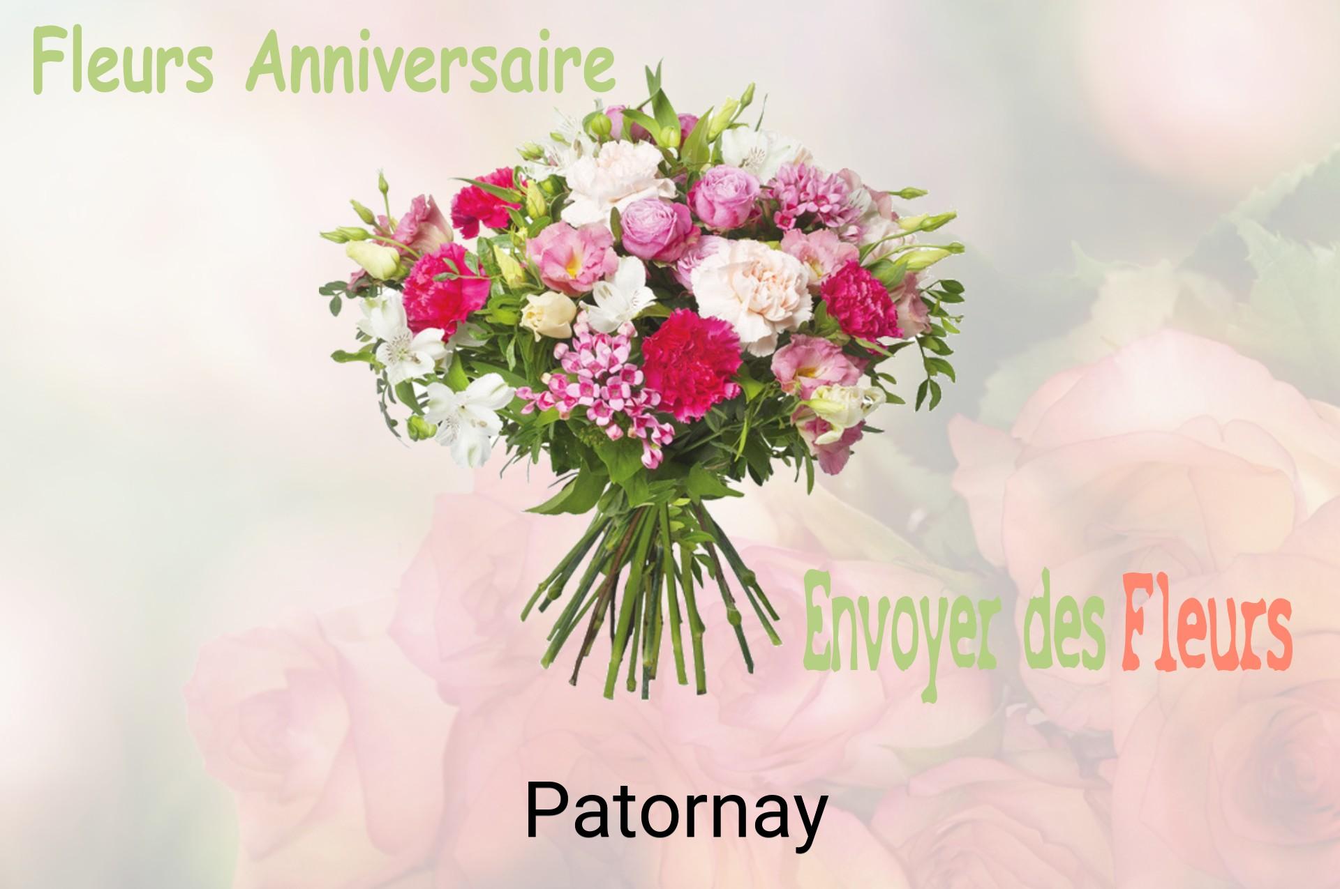 Bouquet de fleurs d’anniversaire livré à Patornay